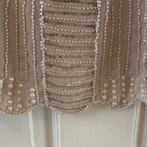 Vintage-looking beaded shell - Picture 3 of 4